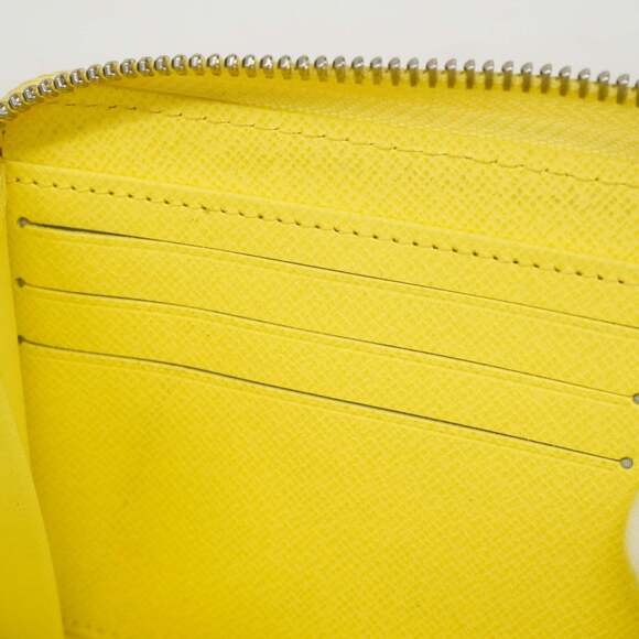 Louis Vuitton Epi Zippy Wallet M83040 Smiley Yellow Women's P2083959